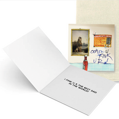 Ooh Do U Fink U R - T-Shirt & Card & Poster Bundle